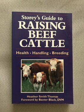 Storey’s Guide to Raising Beef Cattle - Purple Cover